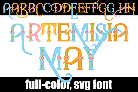Artemisia May: A Spring Florals Font for Branding