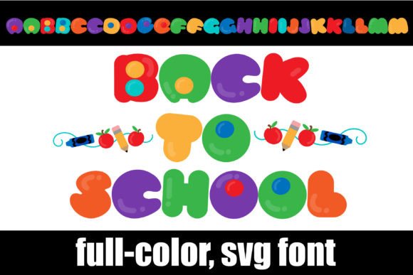 Back to School Dot: A Creative Font for Engaging Campaigns