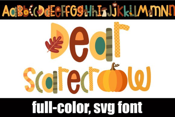 Dear Scarecrow Typeface Review: Autumn Charm for Digital Branding