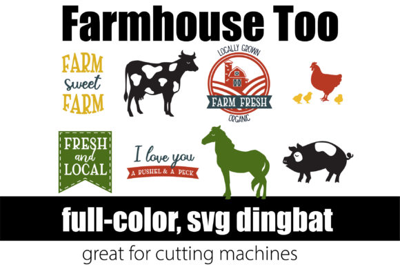 Farmhouse Too: Elevating Editorial Design with Full-Color Color Fonts