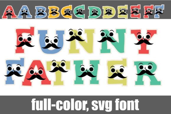 Funny Father: A Playful Typeface for Handmade Branding