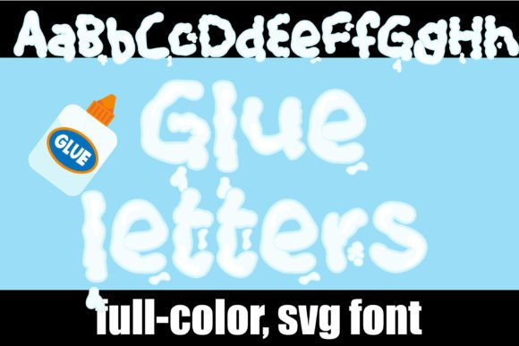 Glue Letters: A Creative Font for Distinctive Brand Identity