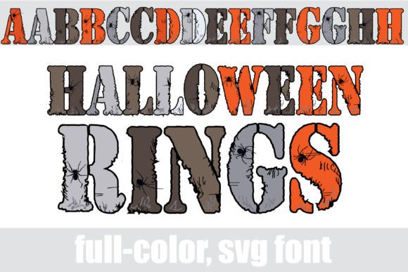 Halloween Rings: A Spooky Yet Polished Typeface for Small Business Branding