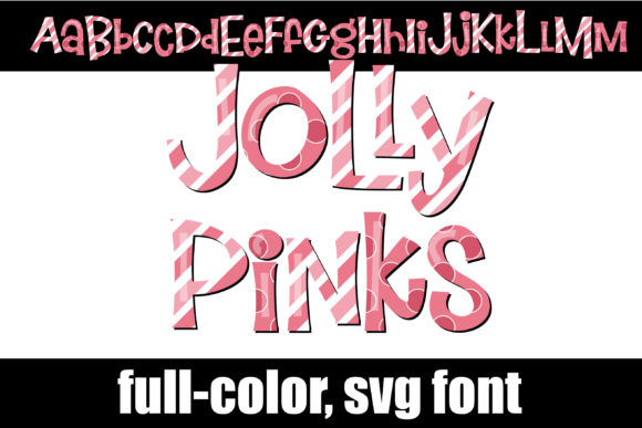 Jolly Pinks: A Whimsical Typeface for Memorable Brand Identity