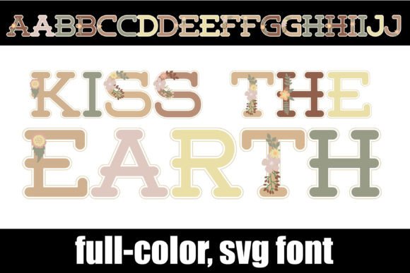 Kiss the Earth: A Creative Font for Polished Brand Identity