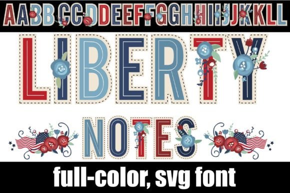 Liberty Notes: A Color Font for Polished Digital Branding