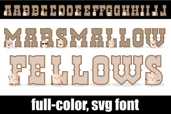 Marshmallow Fellows: A Soft Display Typeface for Editorial Design
