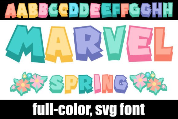 Marvel Spring Typeface Review: A Colorful Addition to Editorial Design
