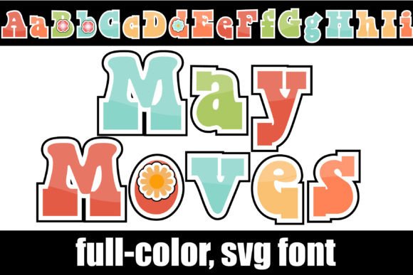 May Moves: A Soft Display Typeface for Editorial Design