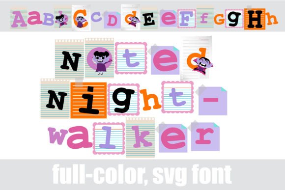 Noted Nightwalker: The Creative Font Upgrade for Brand Identity
