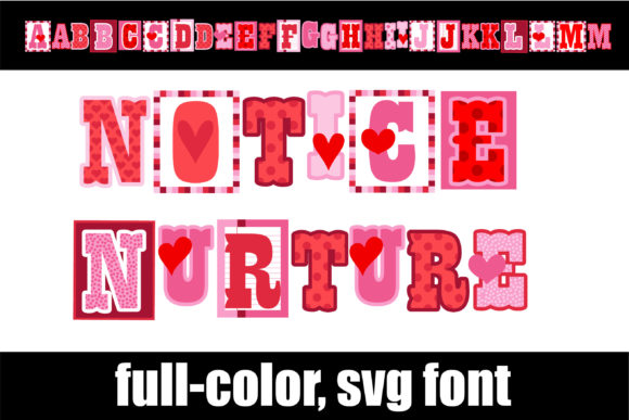 Notice Nurture: A Soft, Colorful Typeface for Modern Editorial Design