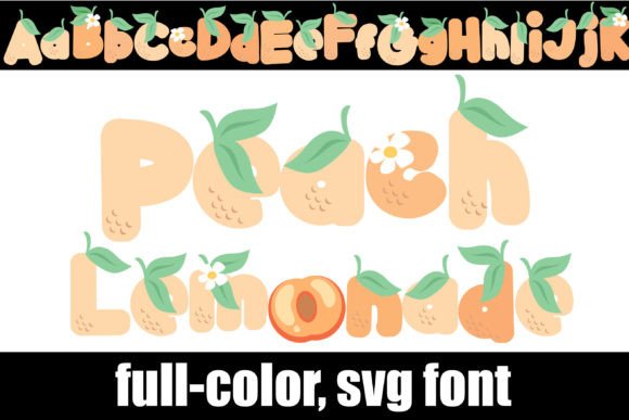 Peach Lemonade: The Citrus-Infused Color Font for Scroll-Stopping Visuals