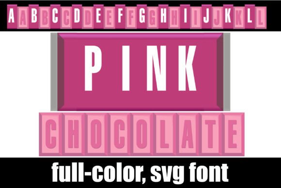 Pink Chocolate Typeface: A Sweet Addition to Handmade Branding