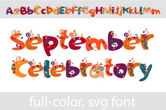 September Celebratory: A Creative Font for Autumn Campaigns