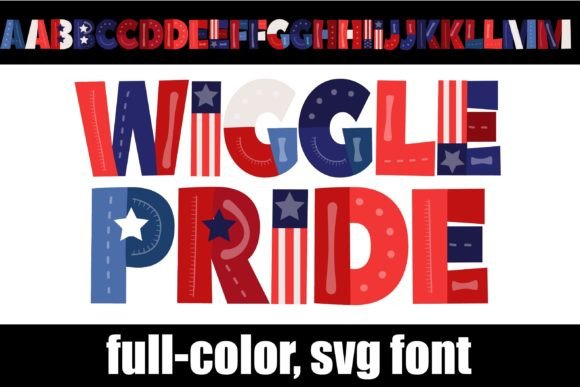 Wigglepride: The Playful Color Font That Brings Handmade Labels to Life